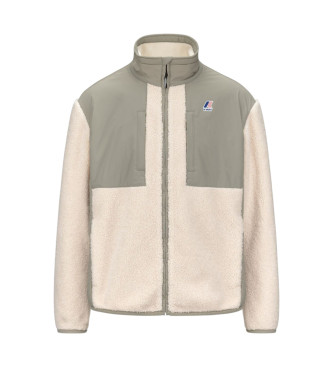 K-way Sixte 4.0 Orsetto fleece beige, groen