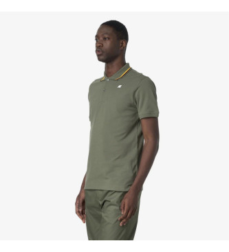 K-way Jud green polo shirt