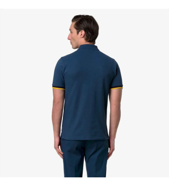 K-way Polo Vincent Pique azul