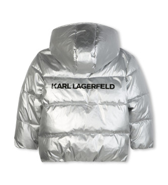 Karl Lagerfeld Abrigo Modern plateado