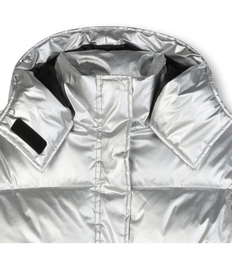 Karl Lagerfeld Abrigo Modern plateado