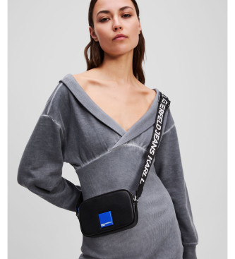 Karl Lagerfeld KLJ Square Logo Mini Shoulder Bag black