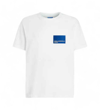 Karl Lagerfeld Basic-T-Shirt wei