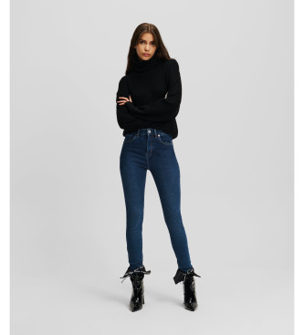 Karl Lagerfeld Blauer Blaudruck blaue Jeans