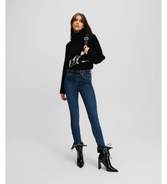 Karl Lagerfeld Blue blueprint blue jeans