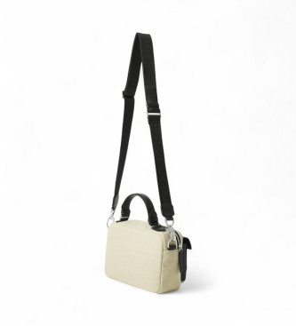 Karl Lagerfeld Borsa in tela mista beige