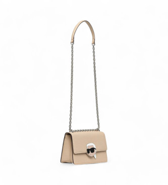 Karl Lagerfeld Quadratische beige Tasche