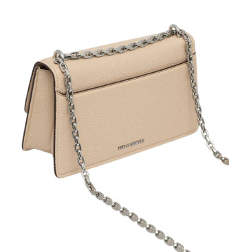 Karl Lagerfeld Quadratische beige Tasche