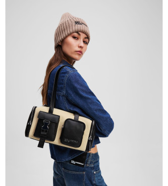 Karl Lagerfeld Borsa a tracolla beige utility