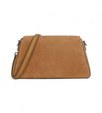 Karl Lagerfeld Borsa in pelle marrone Ikon
