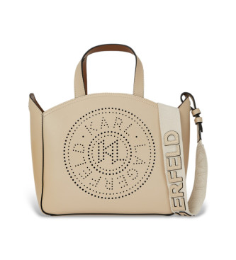 Karl Lagerfeld Essentile beige tas