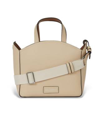 Karl Lagerfeld Essentile beige tas