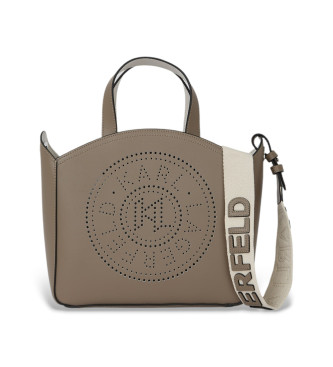 Karl Lagerfeld Essentials braune Tasche