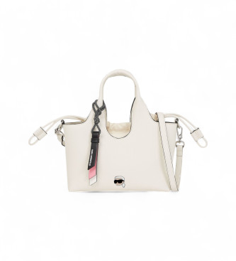 Karl Lagerfeld Ikon small off-white bag