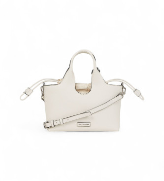 Karl Lagerfeld Ikon small off-white bag