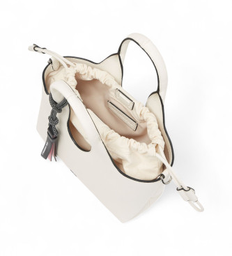 Karl Lagerfeld Ikon small off-white bag