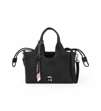 Karl Lagerfeld Piccola borsa nera Ikon