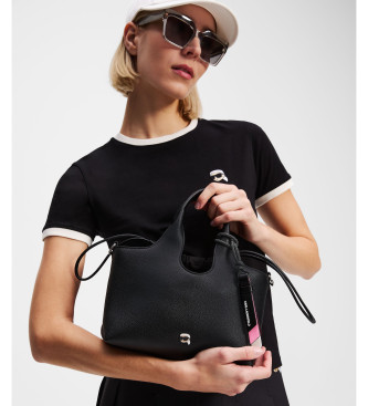 Karl Lagerfeld Piccola borsa nera Ikon