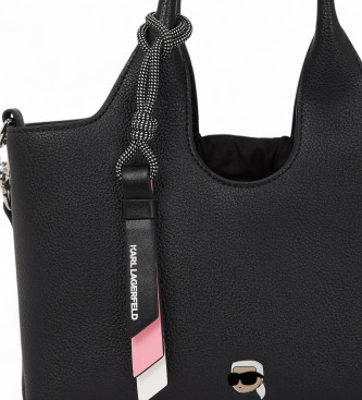 Karl Lagerfeld Piccola borsa nera Ikon