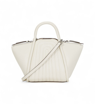 Karl Lagerfeld K Wellen gebroken witte tas