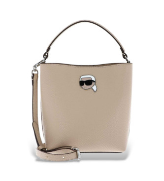 Karl Lagerfeld Beige Mini Shopper Tasche