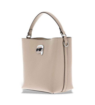 Karl Lagerfeld Beige Mini Shopper Tasche