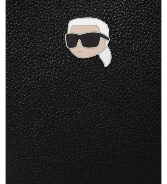 Karl Lagerfeld Mini nakupovalna torba črna