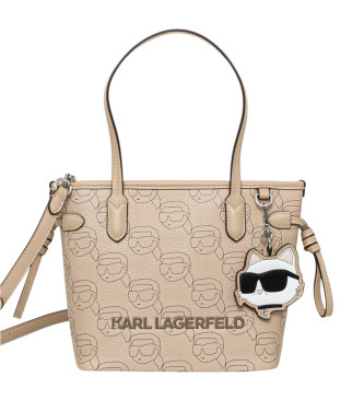 Karl Lagerfeld Beige mini boodschappentas