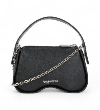 Karl Lagerfeld Borsa a tracolla con occhiali da sole neri