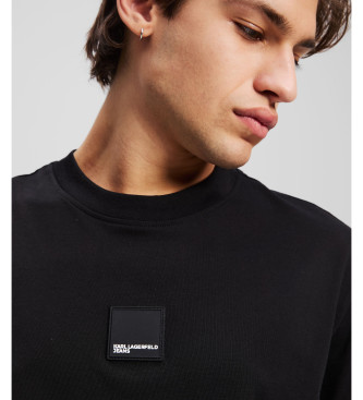 Karl Lagerfeld T-shirt mit schwarzer Grafik