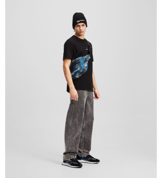 Karl Lagerfeld T-shirt mit schwarzer Grafik