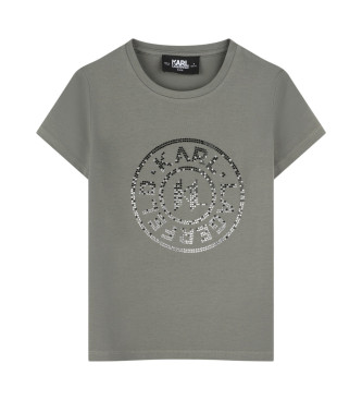 Karl Lagerfeld Grnes Kurzarm-T-Shirt