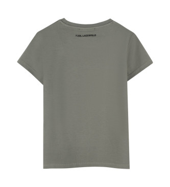 Karl Lagerfeld Groen T-shirt met korte mouwen