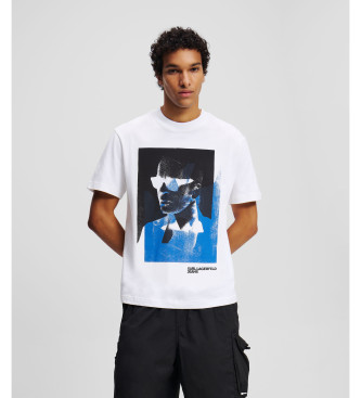 Karl Lagerfeld Karl Print T-shirt hvid