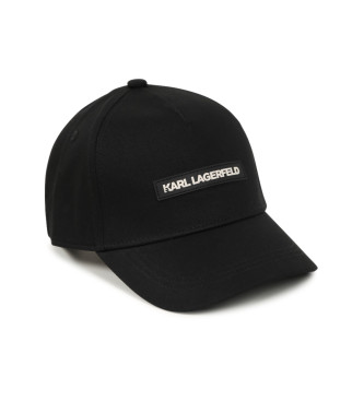 Karl Lagerfeld Gorra de sarga negro