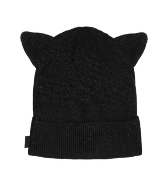 Karl Lagerfeld Black knitted hat