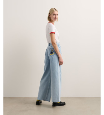 Karl Lagerfeld Disney Blue Baggy Jeans