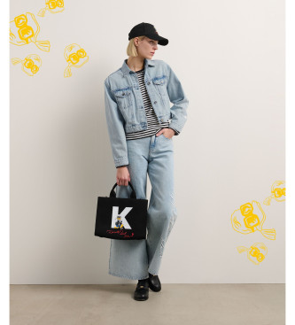 Karl Lagerfeld Disney Blue Baggy Jeans
