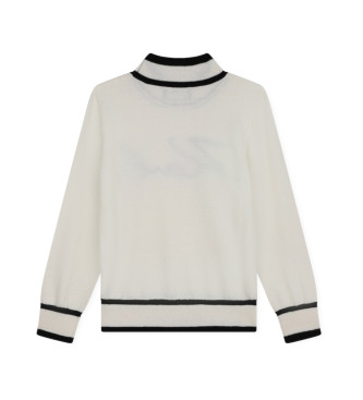 Karl Lagerfeld Slightly beige collared jumper