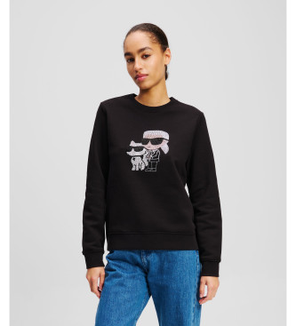 Karl Lagerfeld Pull Karl Logo noir