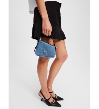 Karl Lagerfeld Borsa Geo Mini Denim Blu