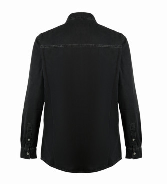 Karl Lagerfeld Chemise Regular Denim noir
