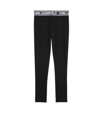 Karl Lagerfeld Zwarte viscose legging