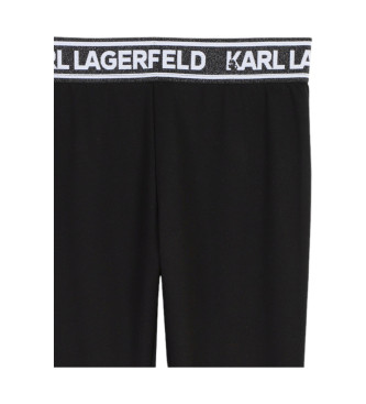 Karl Lagerfeld Leggings noirs en viscose