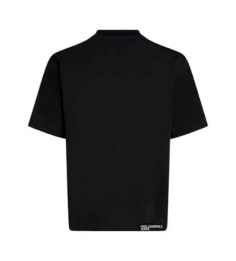 Karl Lagerfeld Midnight Escape T-shirt zwart