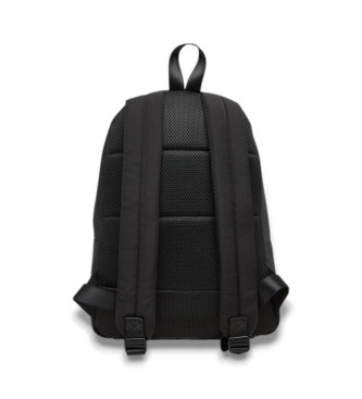 Karl Lagerfeld Canvas Rucksack schwarz