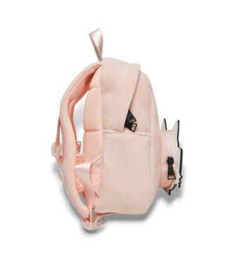 Karl Lagerfeld Mochila pequena cor-de-rosa