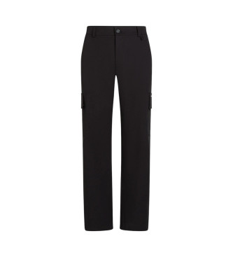 Karl Lagerfeld Pantalon cargo rgulier noir