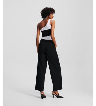 Karl Lagerfeld Pantalon de tailleur noir