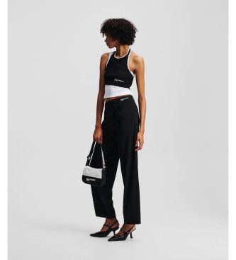 Karl Lagerfeld Pantalon de tailleur noir
